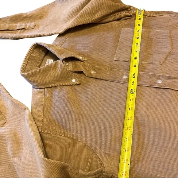 Men's Classic Brown Button Down Shirt - Picture 2 of 8